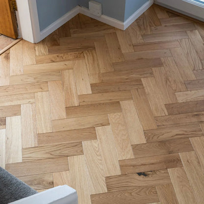 Natural Oak 80mm Engineered Herringbone – image 19