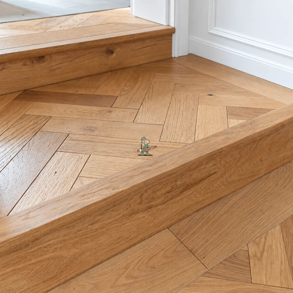 Natural Oak 80mm Engineered Herringbone – image 18