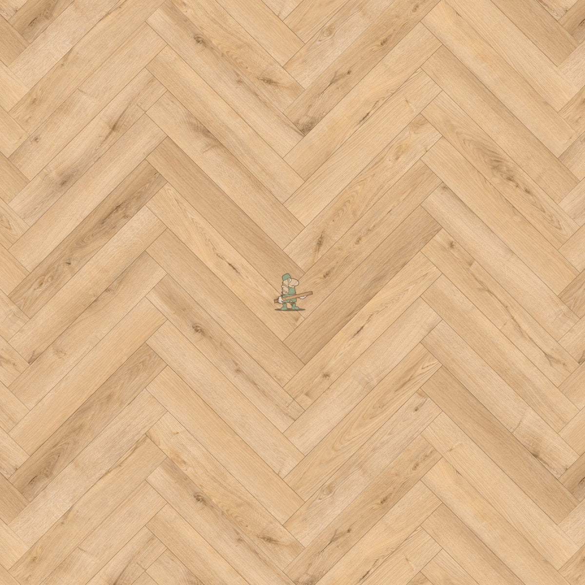 Shortbread Oak Herringbone 12mm Laminate – image 1