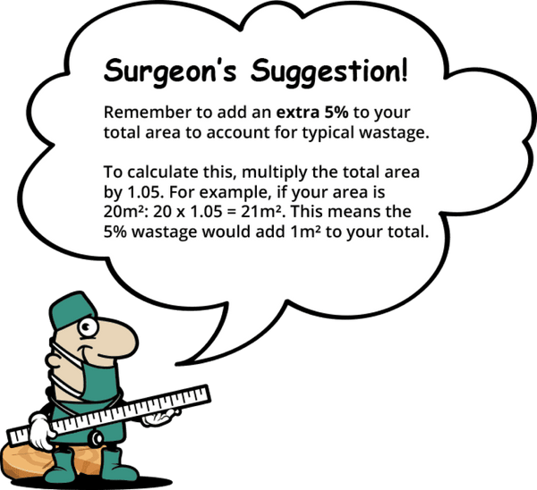 Flooring Surgeons mascot