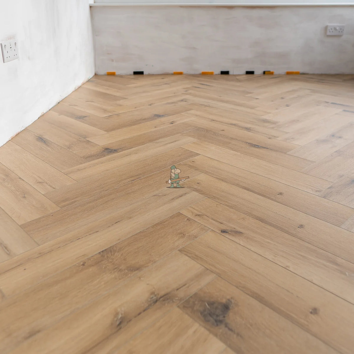 Honeycomb Oak Herringbone Click LVT – room setting (2)