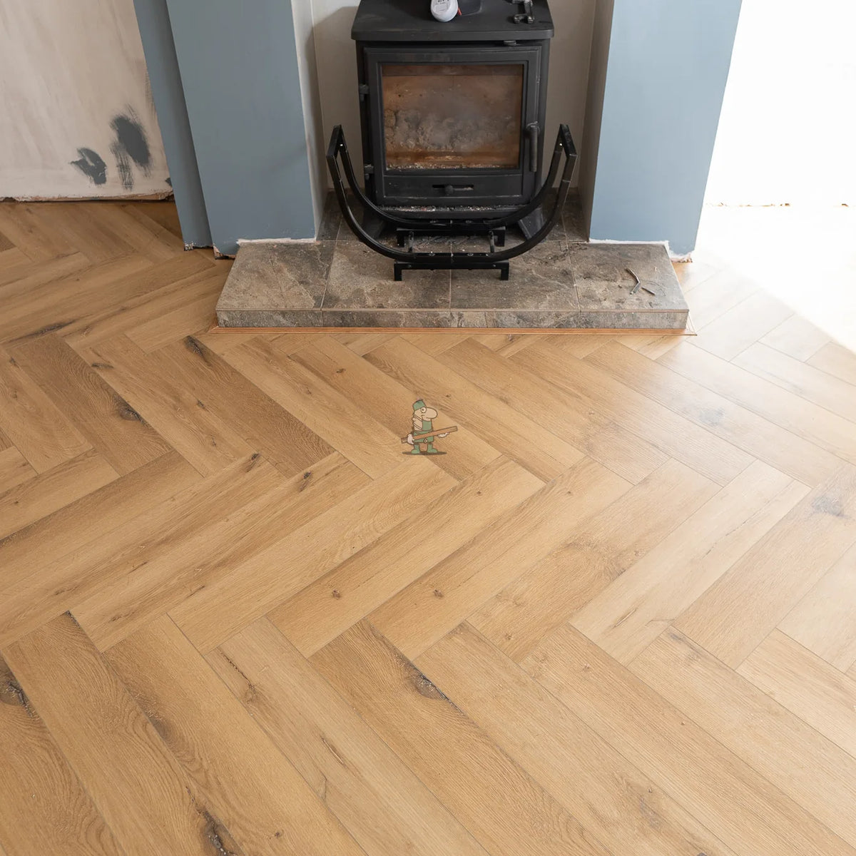Honeycomb Oak Herringbone Click LVT – image 6
