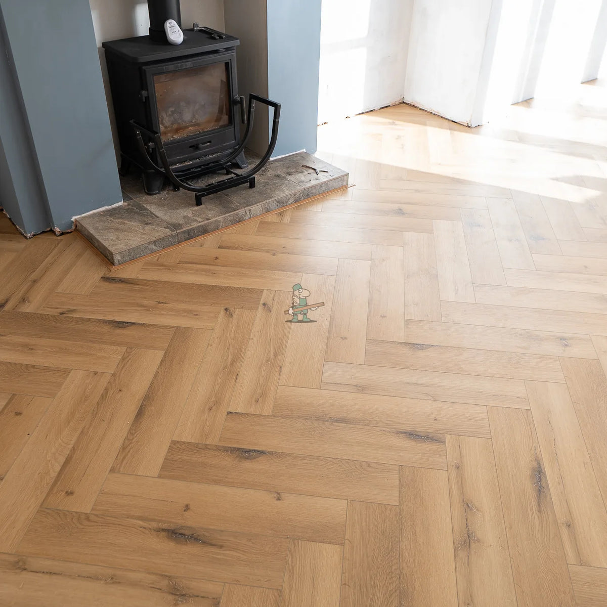 Honeycomb Oak Herringbone Click LVT – image 7