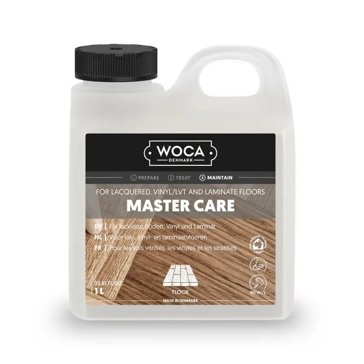 WOCA Master Care for Vinyl & Lacquered Floors – 1L – image 1