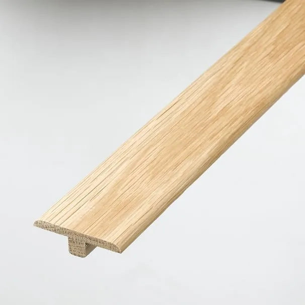 Solid Oak T Profile Threshold Door Strip 0.9m – image 1