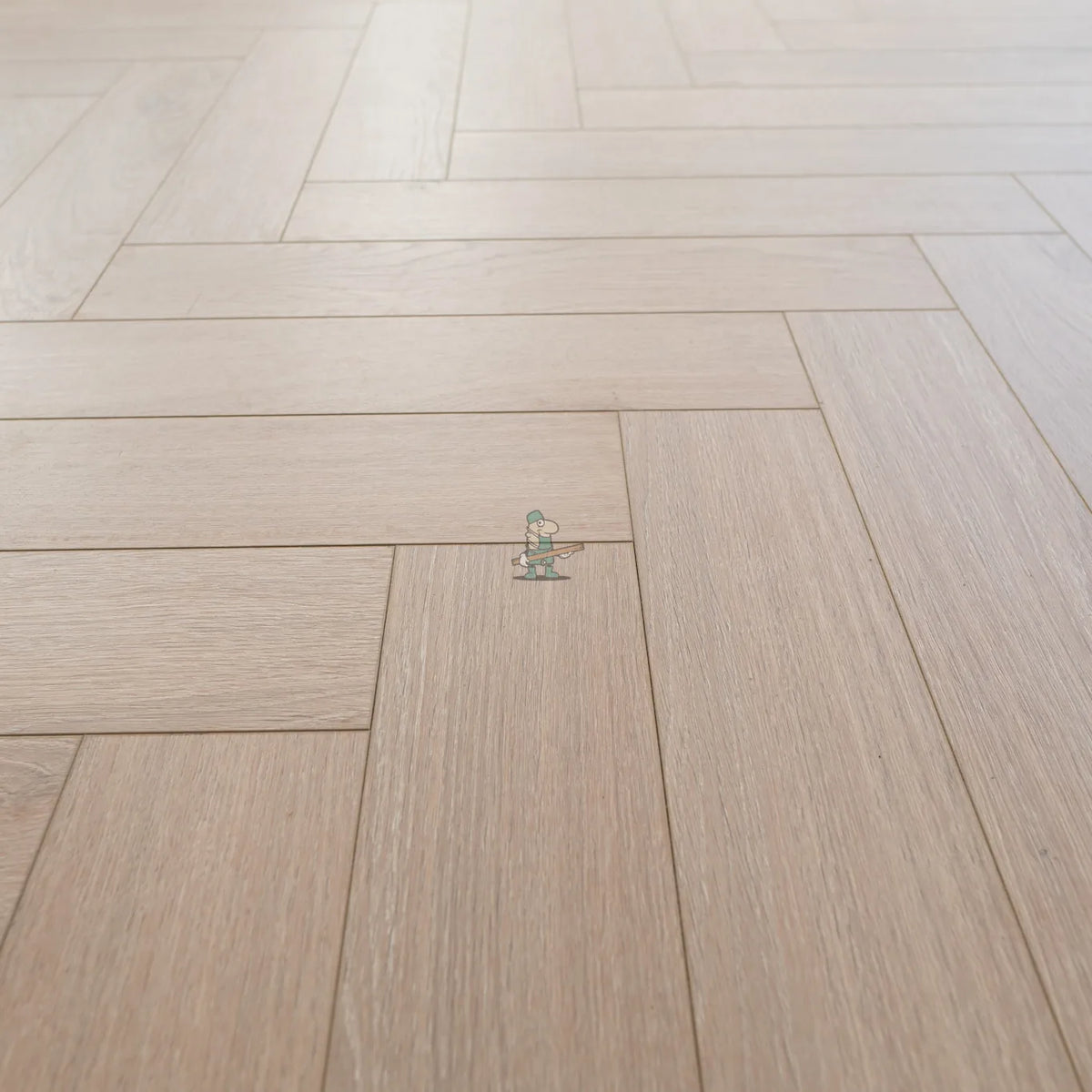 Sahara Oak Herringbone 12mm Laminate – image 6
