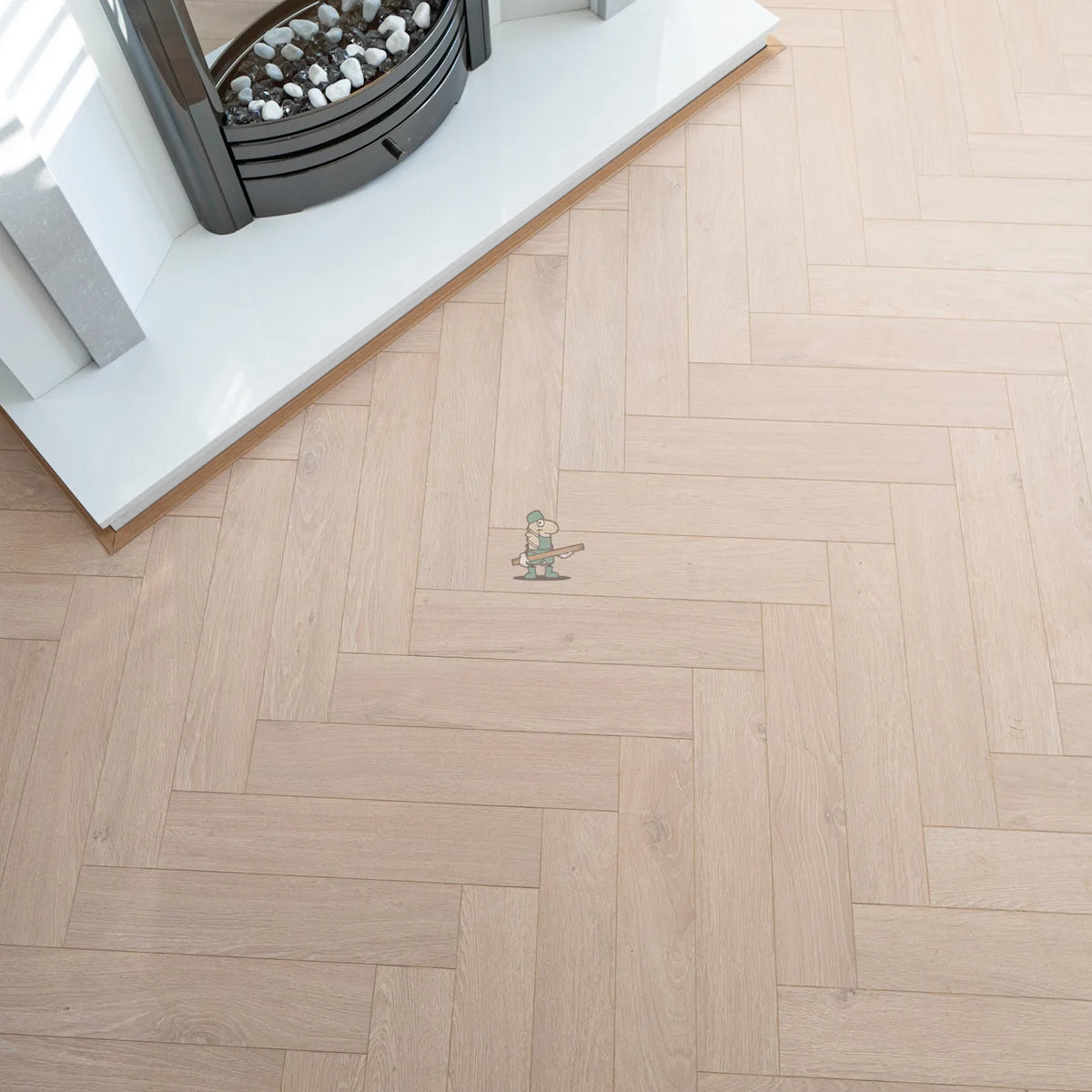 Sahara Oak Herringbone 12mm Laminate – image 5