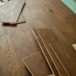 Antique Brown Oak Distressed Floor