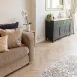 Desert Oak 12mm Laminate Herringbone Flooring