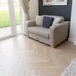 Cambridge Salcey Oak 15/4 x 125mm Invisible Smooth Oiled Herringbone Engineered Wood Flooring