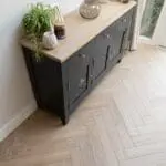Cambridge Salcey Oak 15/4 x 125mm Invisible Smooth Oiled Herringbone Engineered Wood Flooring