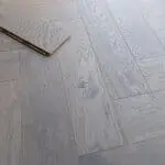 Large 150mm Grey Oak Herringbone Engineered Flooring