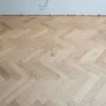 Invisible Oak Herringbone Flooring