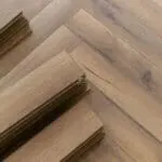 12mm Fusion Oak Robust Fumed Herringbone Laminate