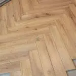 12mm Natural Oak Robust Herringbone Flooring