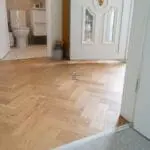 Cambridge Ashdown Oak 10/3 x 80mm Natural Brushed Oiled Herringbone Engineered Wood Flooring