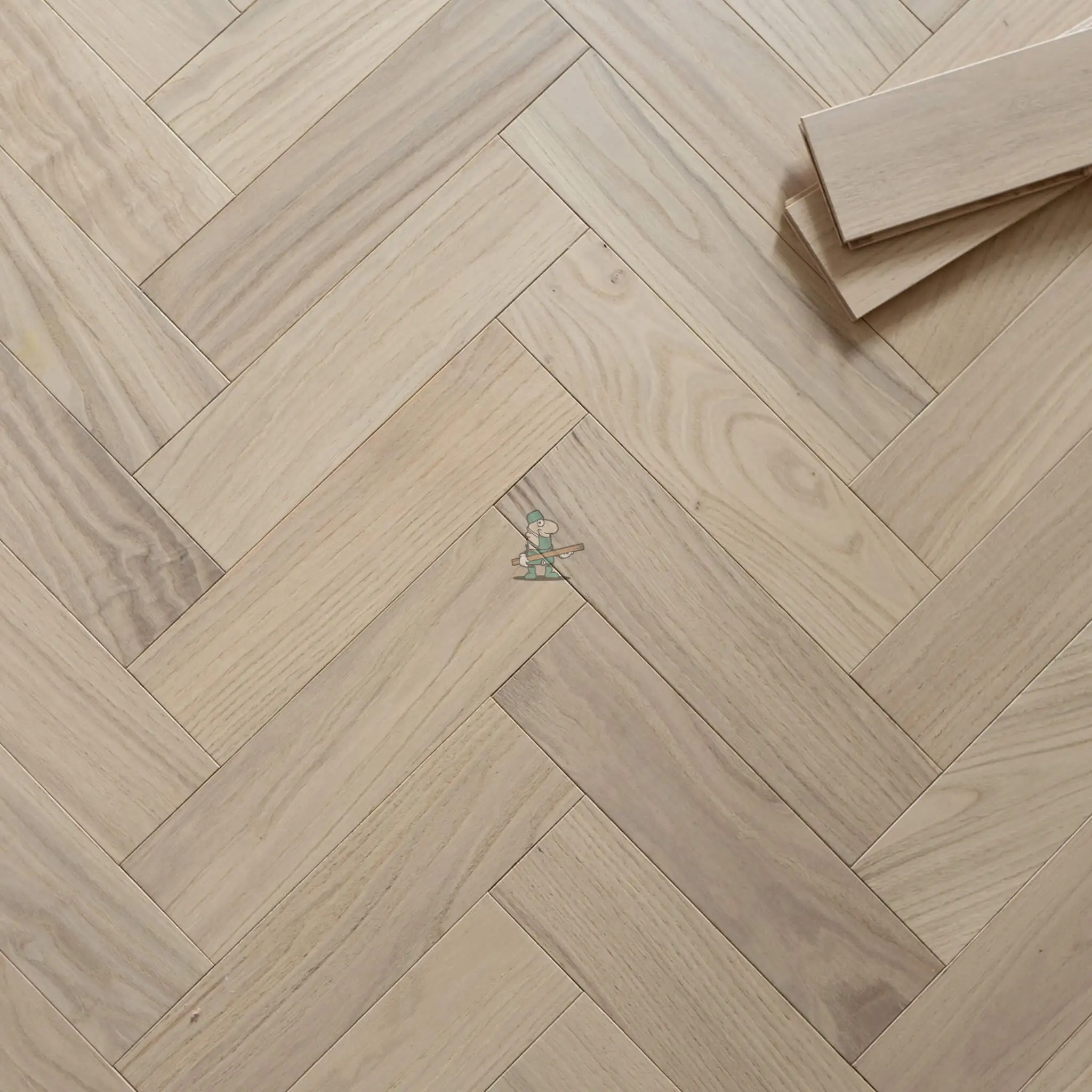Cambridge Friston Oak 10/3 x 80mm Invisible Smooth Oiled Herringbone Engineered Wood Flooring