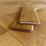 Cambridge Burnham Oak 10/3 x 80mm Golden Brushed Oiled Herringbone Engineered Wood Flooring (CMHB1003)