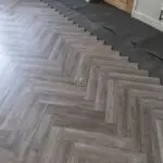 Grey Oak Herringbone Laminate Flooring