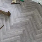 Grey Oak Herringbone Laminate Flooring