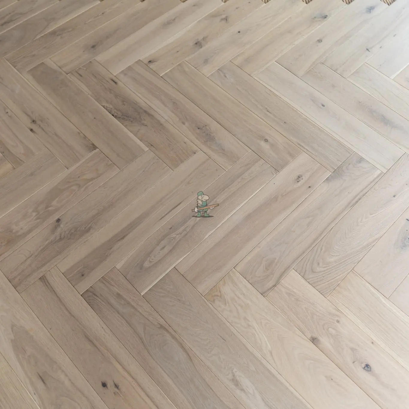 Cambridge Salcey Oak 15/4 x 125mm Invisible Smooth Oiled Herringbone Engineered Wood Flooring