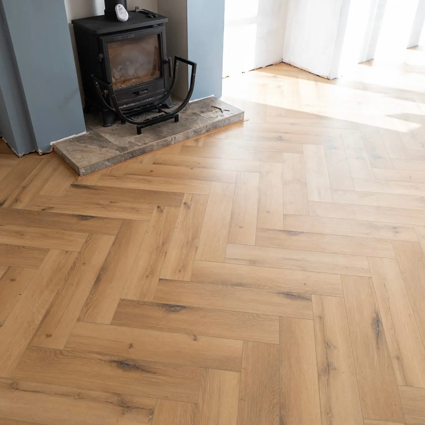 Hydro Pro Herringbone 5mm Honeycomb Luxury Vinyl Click Flooring