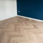 Smoked Limed Oak LVT Herringbone