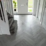 Birmingham Grey Herringbone Flooring
