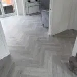 Light Grey Oak Herringbone