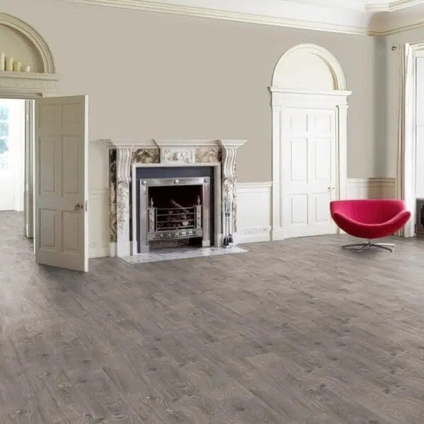 Pro 8mm Chiswick Grey Oak Effect Luxury Vinyl Click Flooring