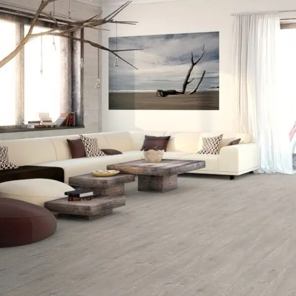 Pro 8mm Fulham Grey Oak Effect Luxury Vinyl Click Flooring