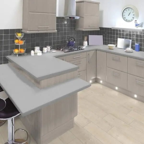 Pro 8mm Notting Hill Ivory Oak Effect Luxury Vinyl Click Flooring
