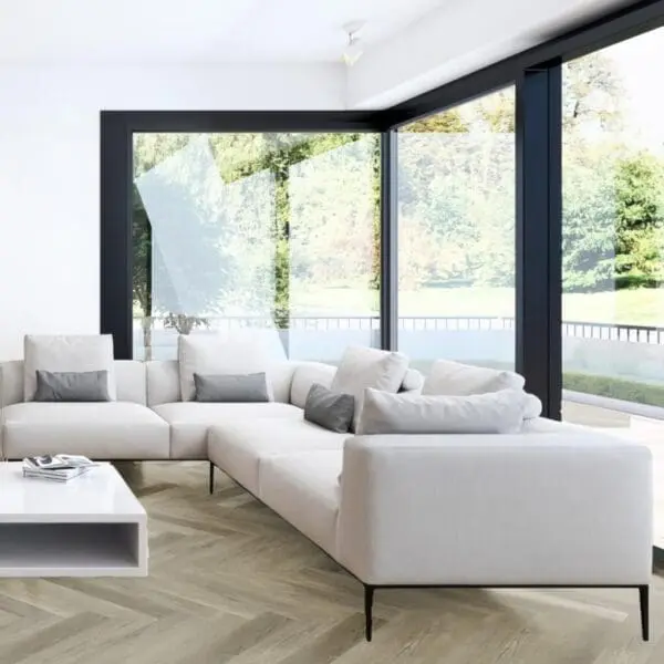 Pro Herringbone 5mm Harbour Ash Oak Luxury Vinyl Click Flooring