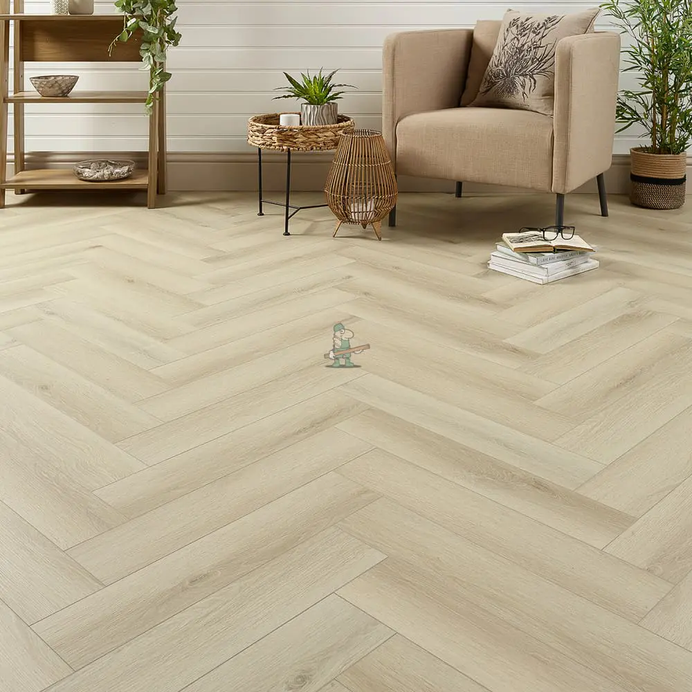 Hydro Pro Herringbone 5mm Malmo Luxury Vinyl Click Flooring