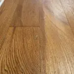Medium Oak Herringbone Engineered Flooring in Living Room