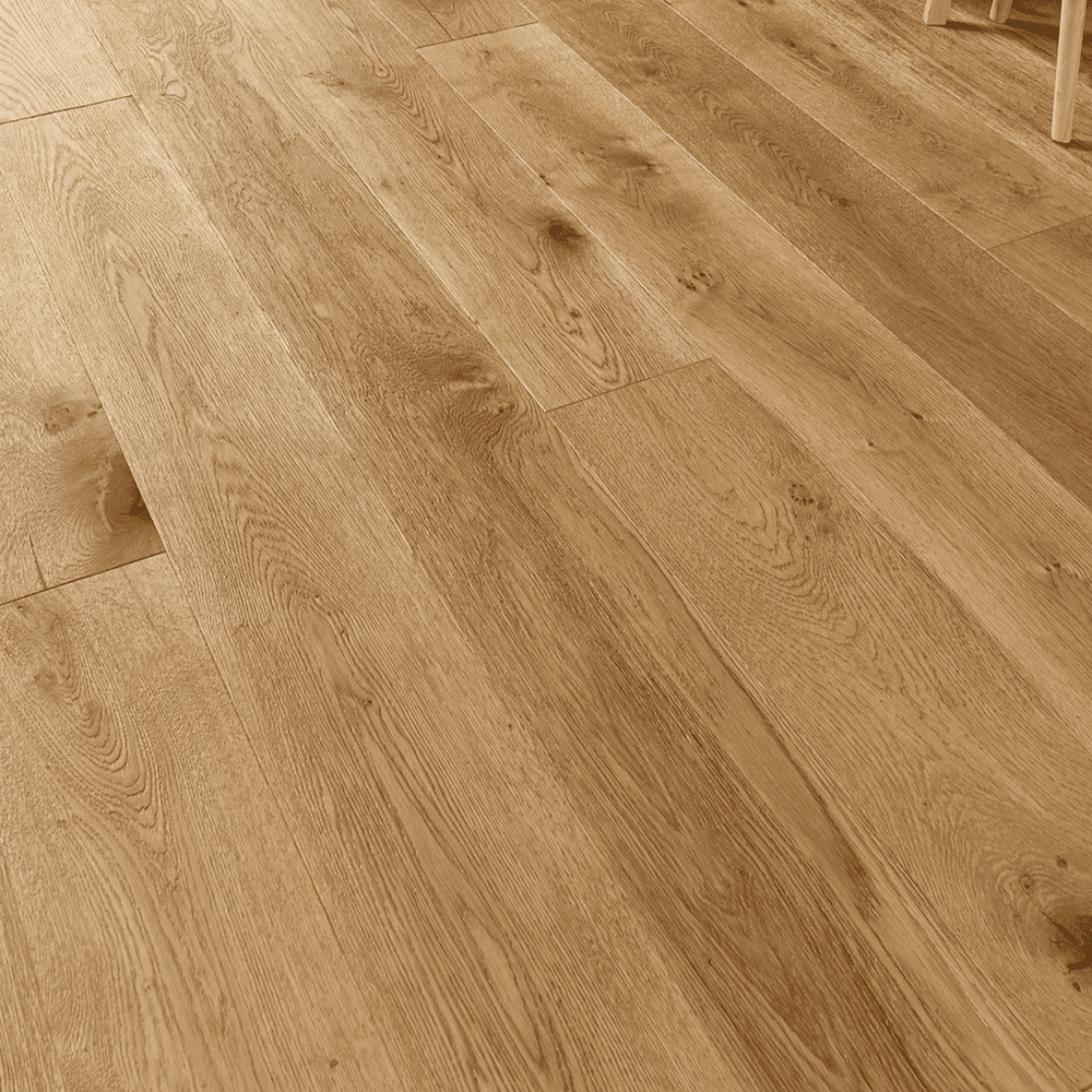Nature 20/6 x 180mm Brushed Natural Oak Handscraped Engineered Wood Flooring