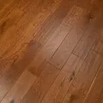 18/5 x 125mm Golden Oak Handscraped Lacquered Engineered Wood Flooring