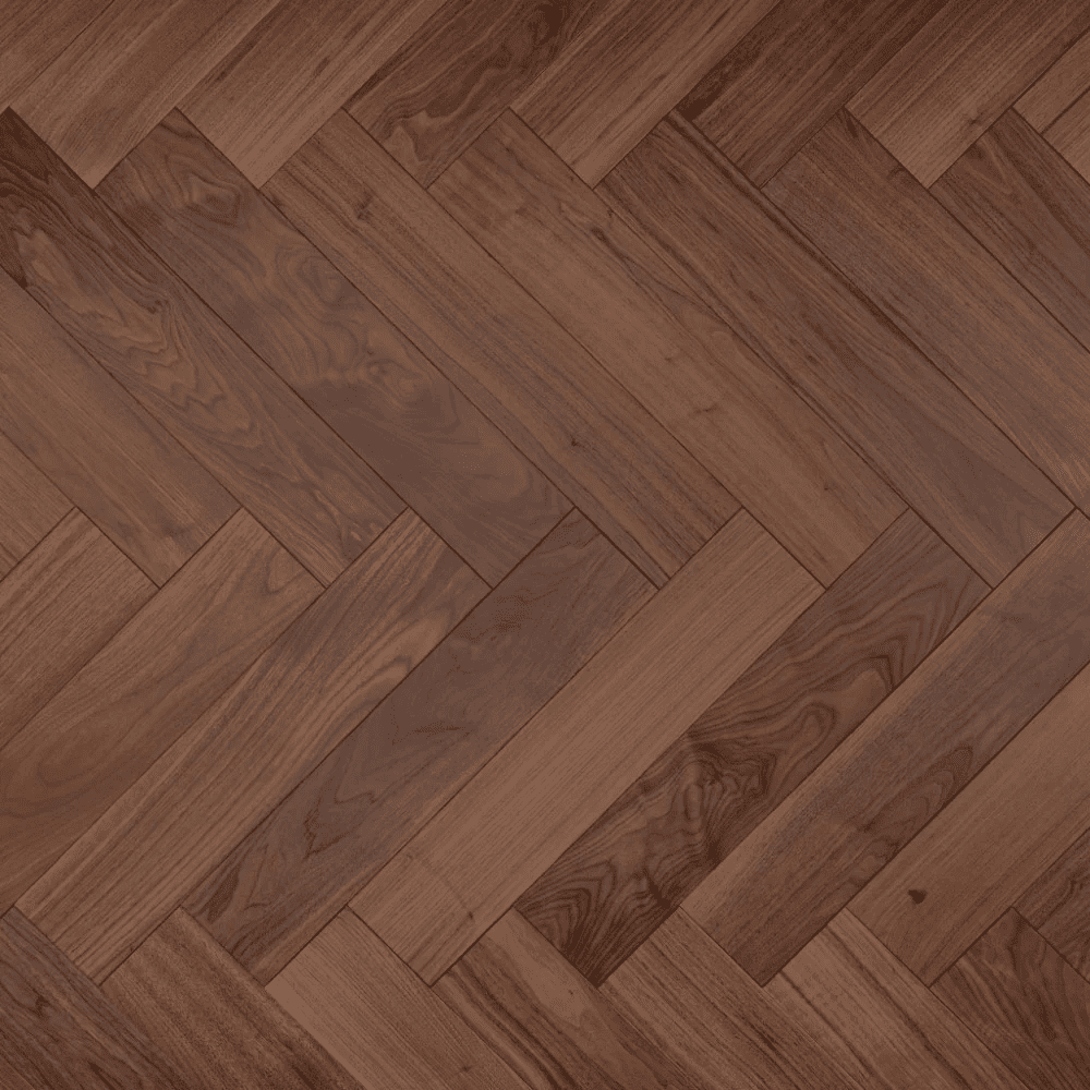 Nashville 14/3 x 125mm Oiled American Walnut Herringbone Engineered Flooring