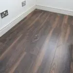 Dark Walnut Laminate Flooring in Hallway