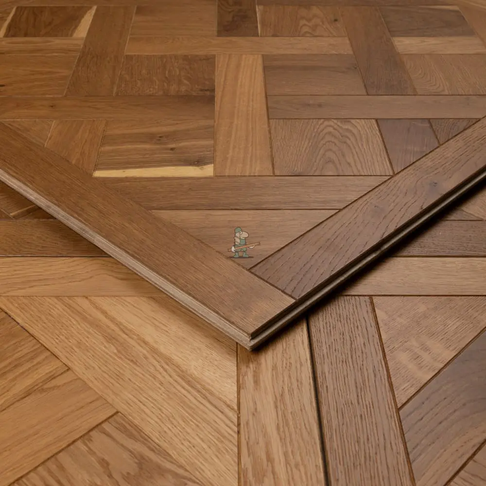 Nevada 20/4 Smoked Golden Oak Engineered Versailles Panel Wood Flooring