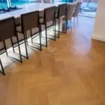 Riviera Click 14/3 x 150mm Caramel Oak Herringbone Engineered Wood Flooring