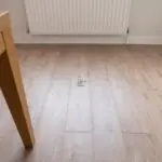 Natural Oak Laminate Flooring in Living Room