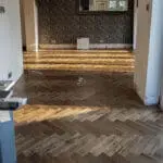 Berlin 14/3 x 90mm Deep Smoked Oak Herringbone Engineered Wood Flooring