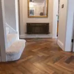 Riviera 14/3 x 90mm Double Smoked Oak Herringbone Engineered Wood Flooring