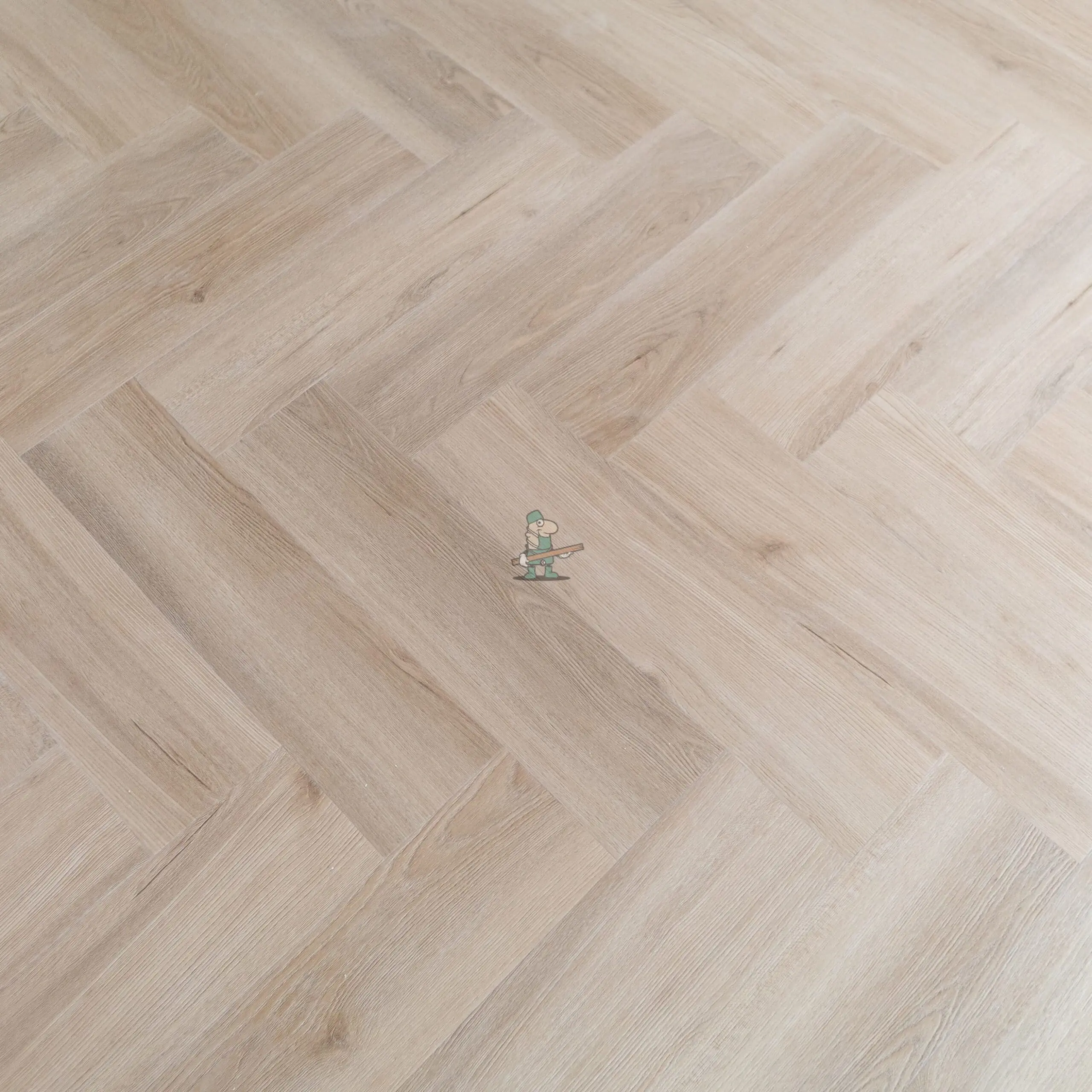 Icona Herringbone 6.5mm Nevada Ash Luxury Vinyl Click Flooring