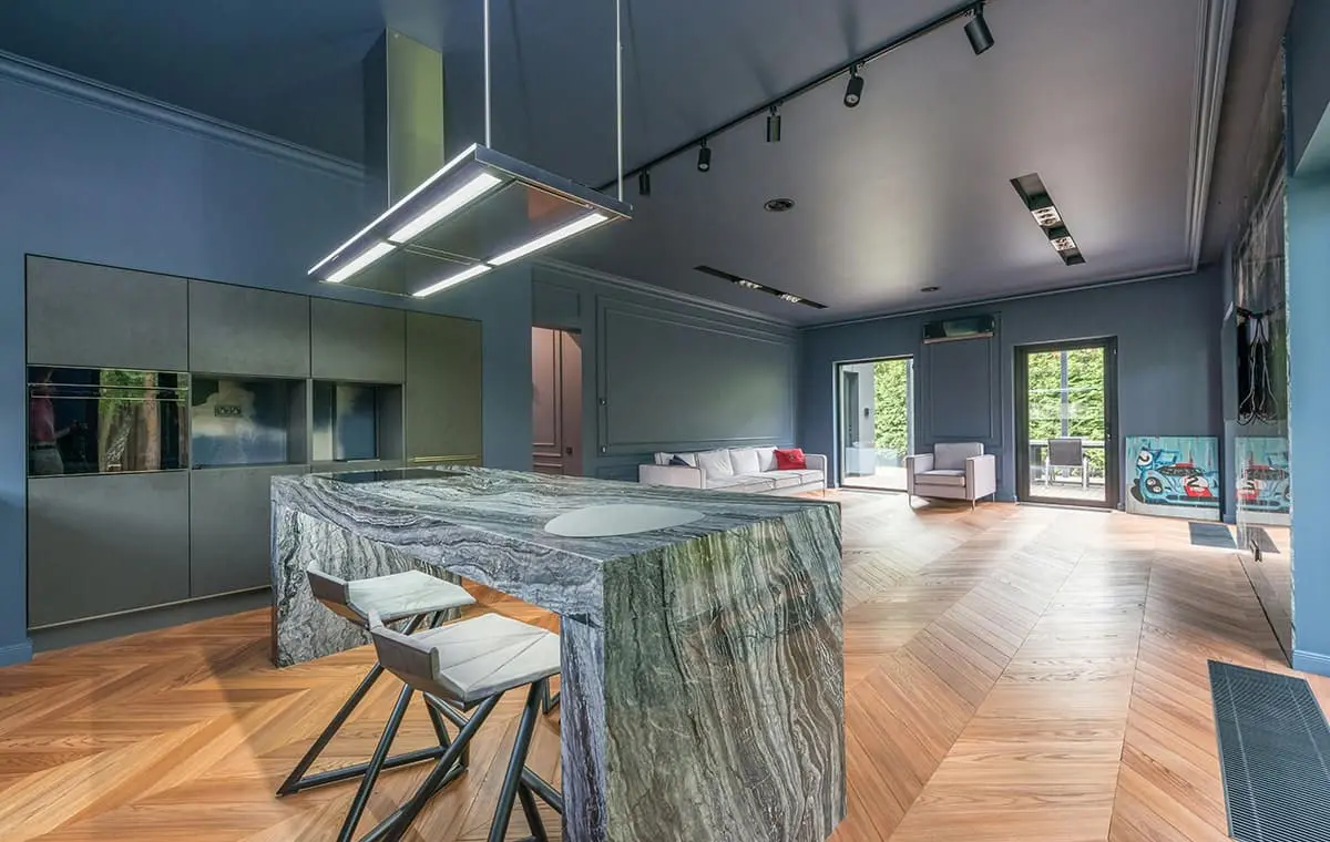 chevron flooring