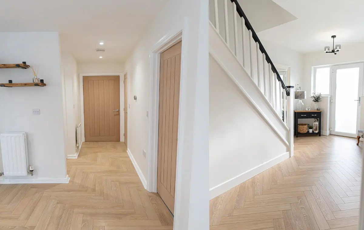 Laminate flooring for high-traffic areas