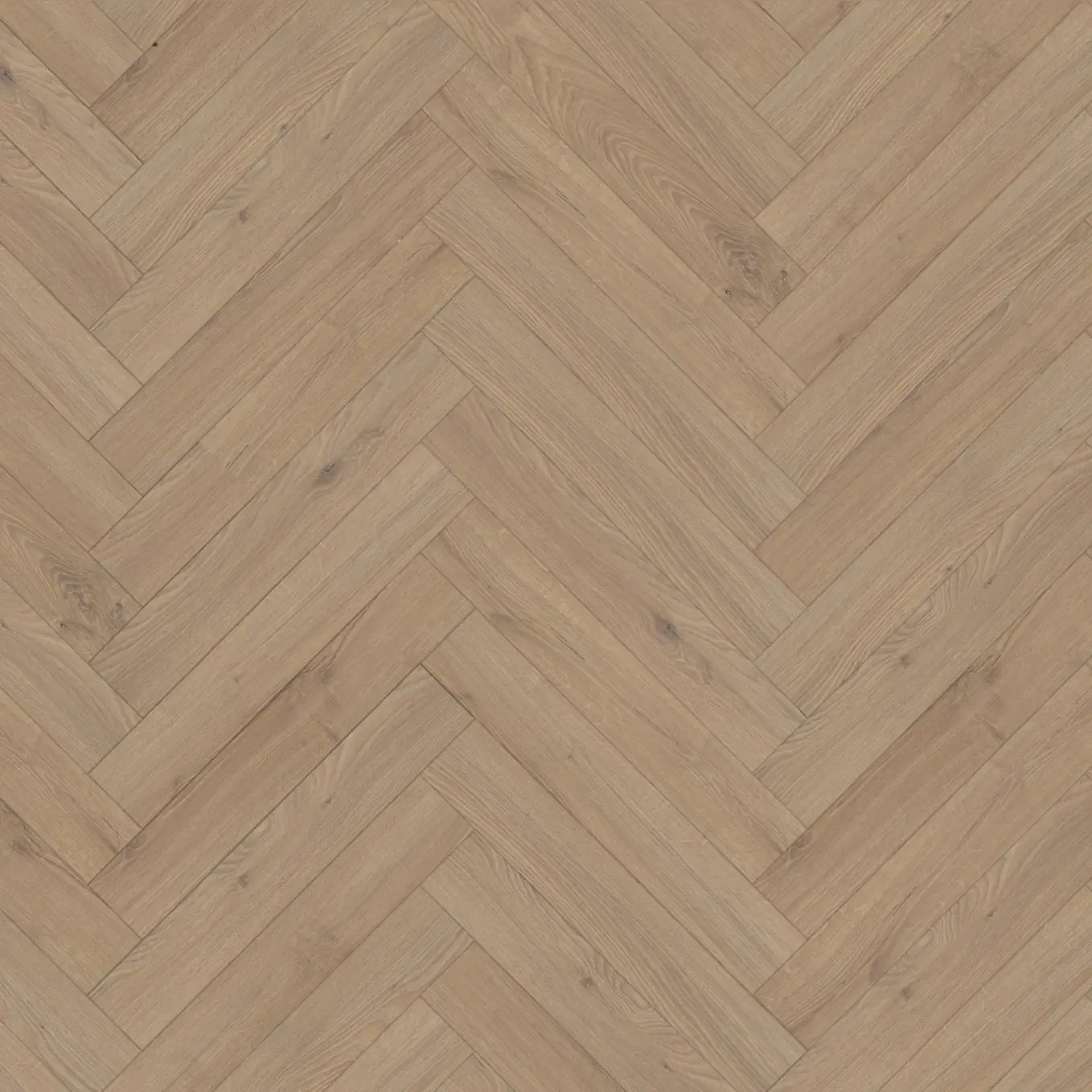 Light Brown Oak 12mm Laminate Herringbone Flooring