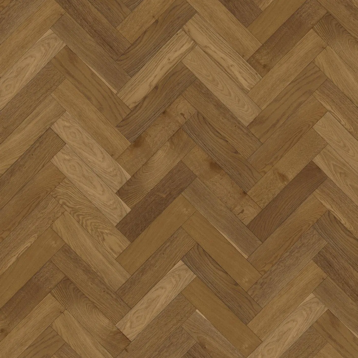 Light Smoked Oak Heritage Herringbone Engineered Wood Flooring