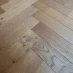 Old Harbour Oak Herringbone Engineered Wood Flooring with a brushed and oiled finish